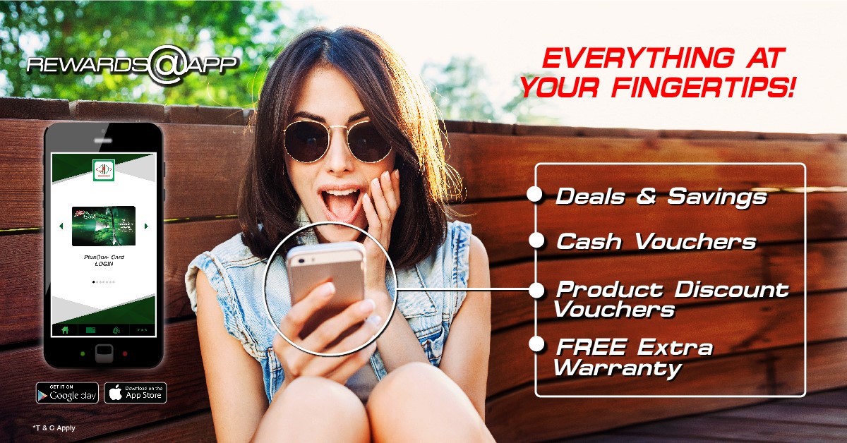Senheng Rewards at your fingertips.